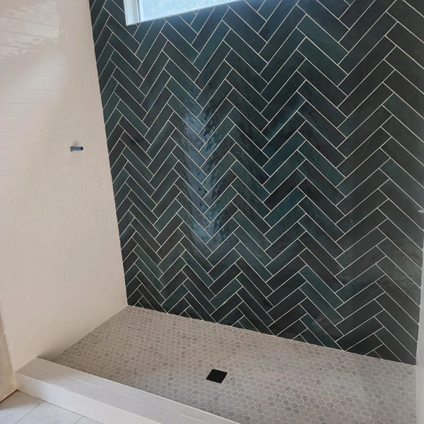 Tile bathroom 